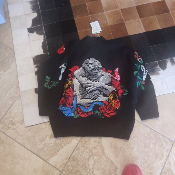 Valentino wool sweater size S New Oversized $3800 - Picture 1 of 5